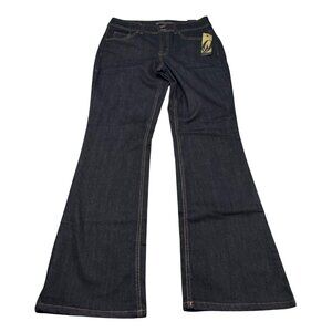 Nine‎ West Jeans Arianna Bootcut Size 6 Waist Rinse Wash Stretch